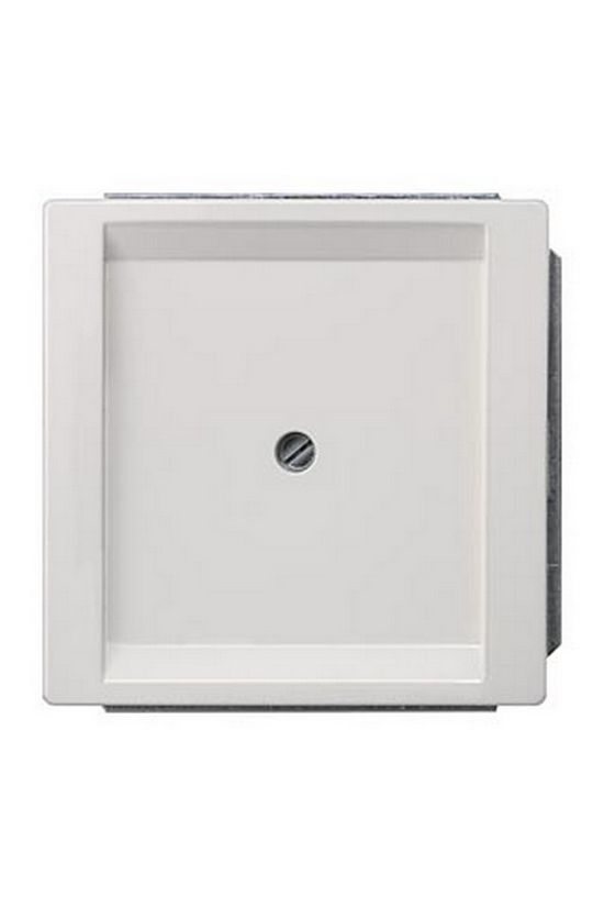 Delta vakfedél adapterkerettel műanyag címketartó nélkül titánfehér SIEMENS - 5TG1330