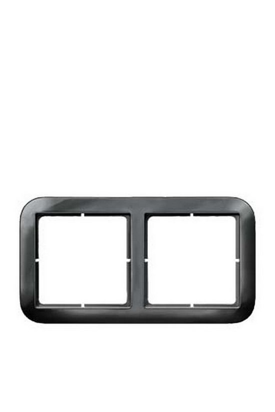 Delta Vita 5TG keret 2-es fém színű vízszintes és függőleges műanyag SIEMENS - 5TG1152