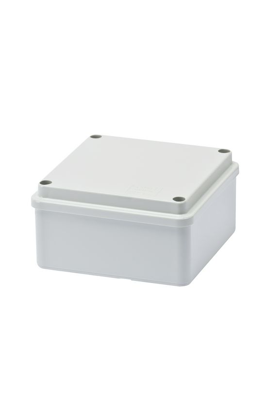 Doboz falonkívüli d29 fém csavarral műanyag 109mm x 109mm-hossz 58mm IP56 szürke 44CE GEWISS - GW44204