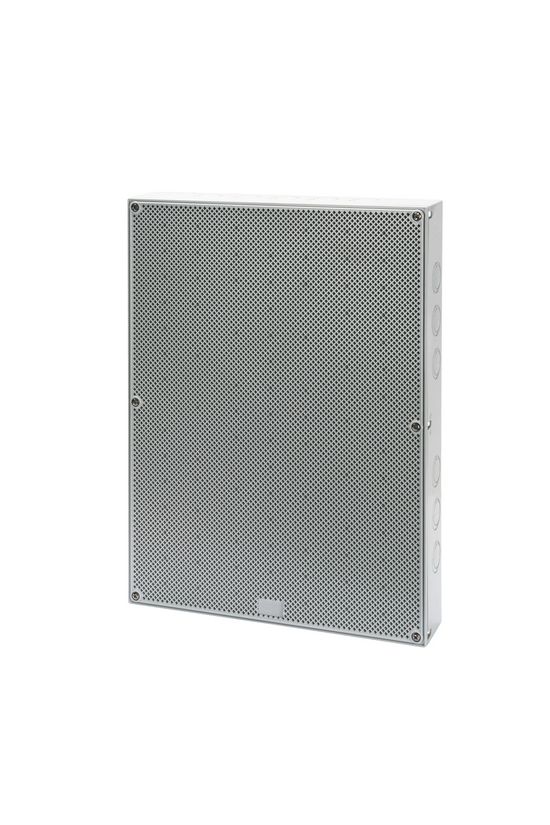 Doboz falonkívüli méhsejtrácsos d23/29 műanyag 300mm x 400mm-hossz 60mm IP41 szürke 42TV GEWISS - GW42008