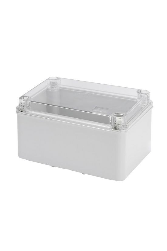 Doboz falonkívüli mélyített csavaros műanyag 316mm x 396mm-hossz 178mm IP56 szürke 44CE GEWISS - GW44140
