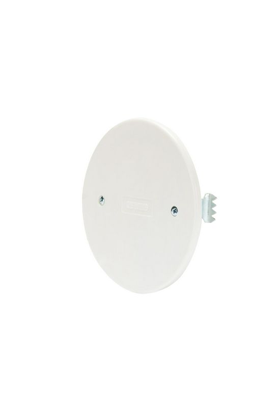 Dobozfedél süllyesztett System-hez körmös kerek 85mm-dobozátmérőhöz fehér műanyag System GEWISS - GW24220