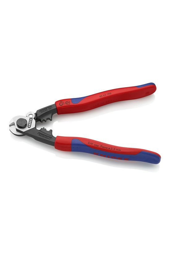 Drótkötél olló kovácsolt 64HRC 190mm-hossz KNIPEX - 9562190