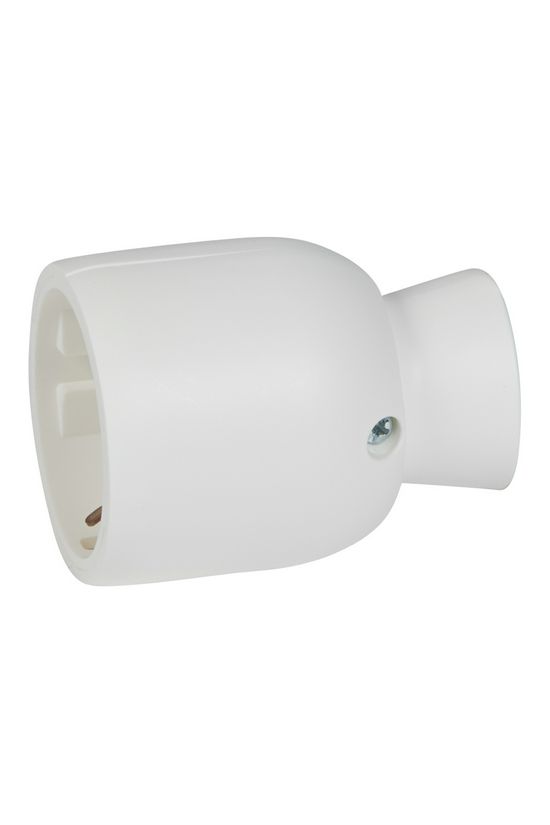 Dugalj lengő 2P+F 16A 230V hátsó bekötés fehér műanyag csavaros IP2X LEGRAND - 050317