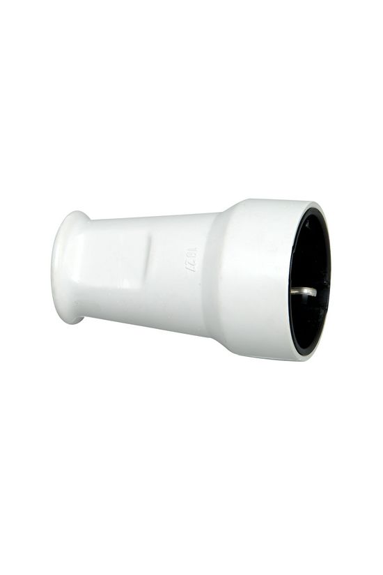 Dugalj lengő 2P+F 16A 250V egyenes műanyag csavaros szürke IP20 Kopp - 182704006