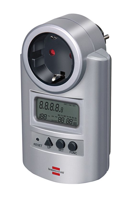 Dugaszolható fogyasztásmérő 1F 16A nagy LCD 2tarifa/költségkijelző 5digit IP20  PM 231 E LECTRA - 1506600