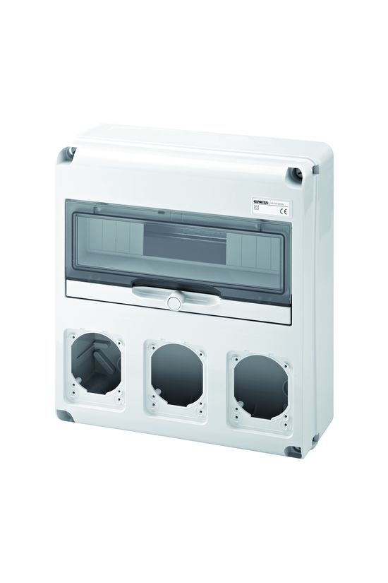 Dugaszoló kiselosztó 3-dugaljhellyel 68Q-DIN GEWISS - GW68005N