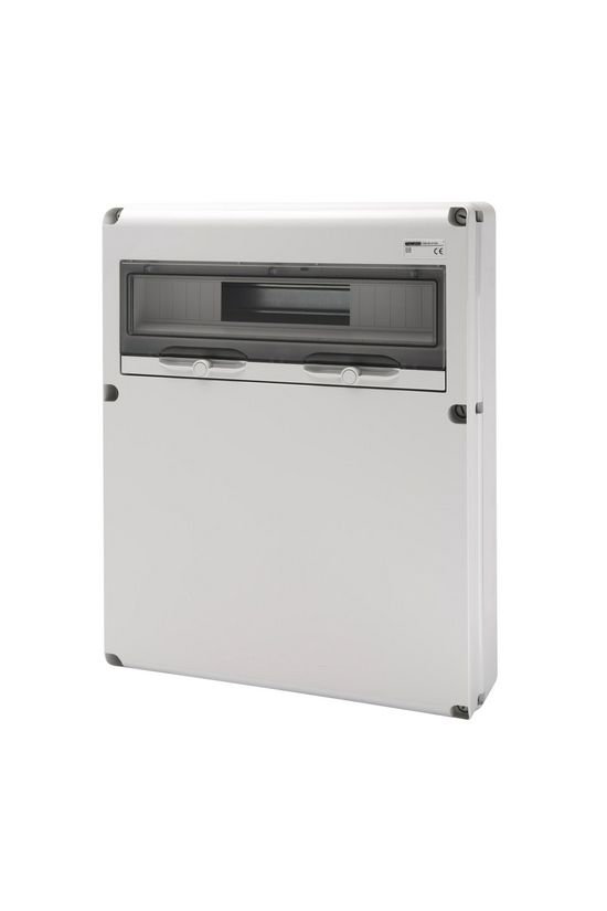 Dugaszoló kiselosztó 63A/400V 20M teli előlap műanyag fali IP65 szürke 68Q-DIN GEWISS - GW68012N