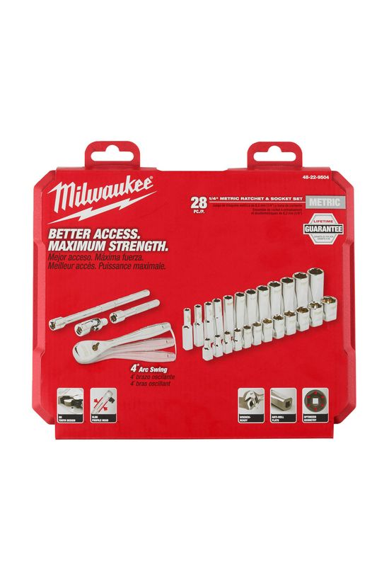 Dugókulcs készlet 25db 1/4