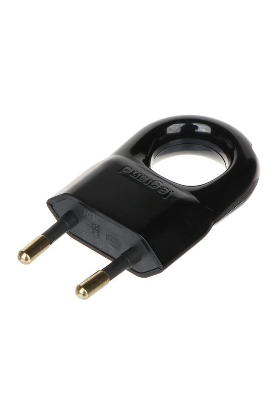 Dugvilla EURO 2P 2.5A egyenes 230V fekete műanyag csavaros IP20 LEGRAND - 050309