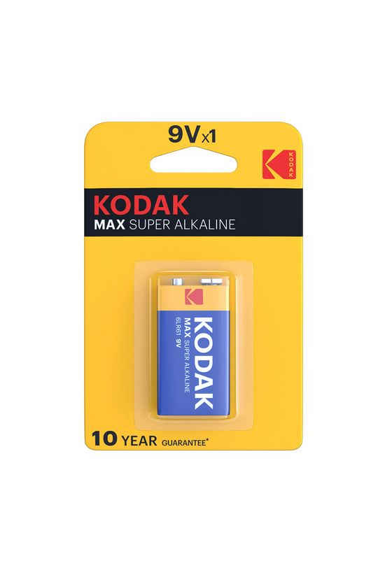 Elem 9V 9V alkáli-mangán 6 LR 61 blokk Max KODAK - 9VMAXB1