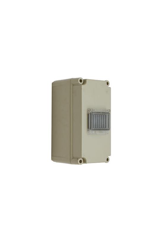 Elosztószekrény 4modul kalapsínnel műanyag 300mmx 150mmx PVT 1530 ÁK 1x4 - NÁF Csatári Plast - CSP31103001