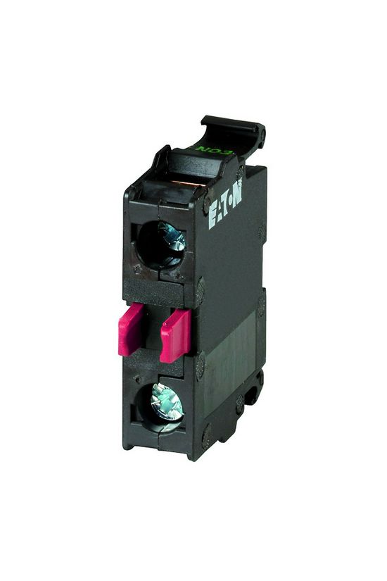 Érintkezőblokk vezérlőkészülékhez alaplapra rádugható 1-ny 6A/AC15/230V csavaros M22-KC01 EATON - 216382