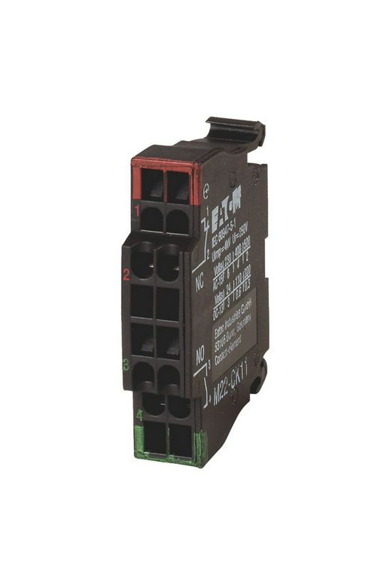 Érintkezőblokk vezérlőkészülékhez előlapra rádugható/beépíthető 1-z 1-ny M22-CK11 EATON - 107940