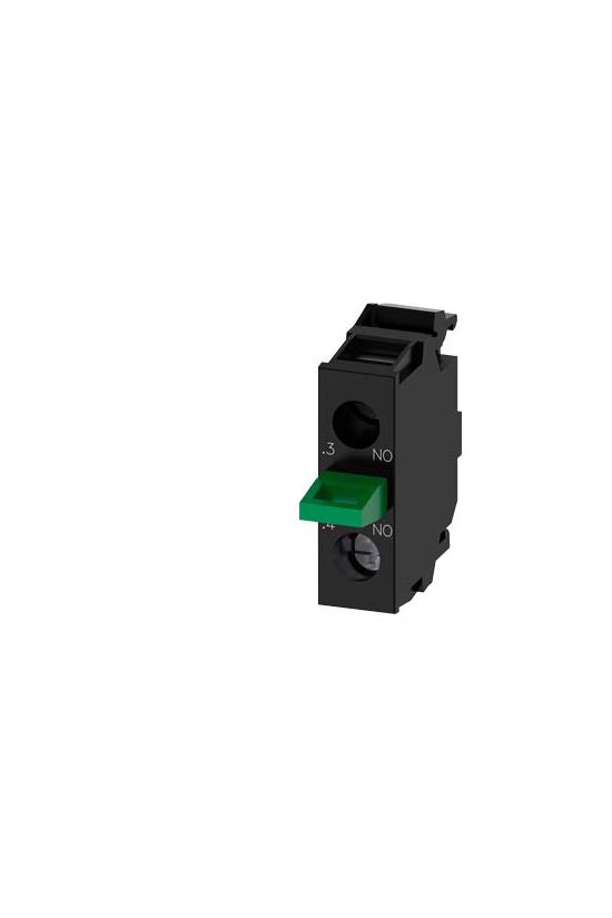 Érintkezőelem vezérlőkészülékhez 1z 6A/AC15/230V alulra csavaros SIRIUS ACT SIEMENS - 3SU1400-2AA10-1BA0