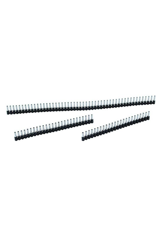 Érvéghüvely Quadro-hoz 500db-os szalag szigetelt normál 1.5mm2 8mm fekete JOKARI - T60115