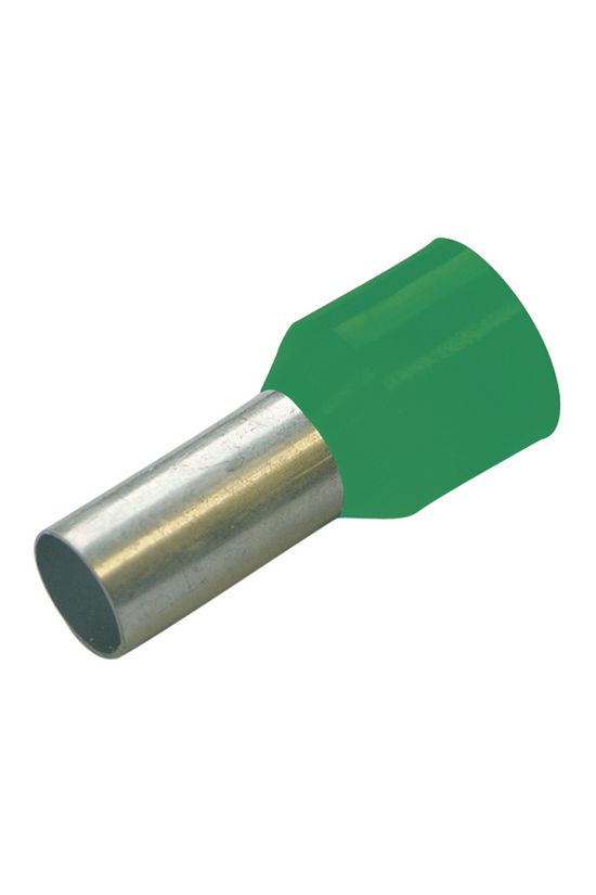 Érvéghüvely smaragd szigetelt normál 0.34mm2 6mm Haupa - 270716