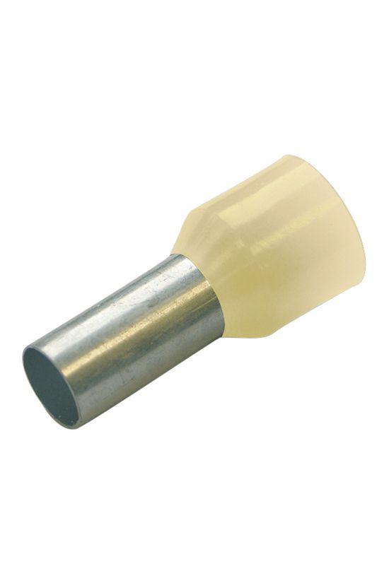 Érvéghüvely szigetelt normál 35mm2 16mm bézs Haupa - 270754