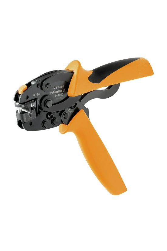 Érvéghüvelyprés 0,14-6mm2 trapéz-présforma mechanikus PZ 6 ROTO L Weidmüller - 1444050000