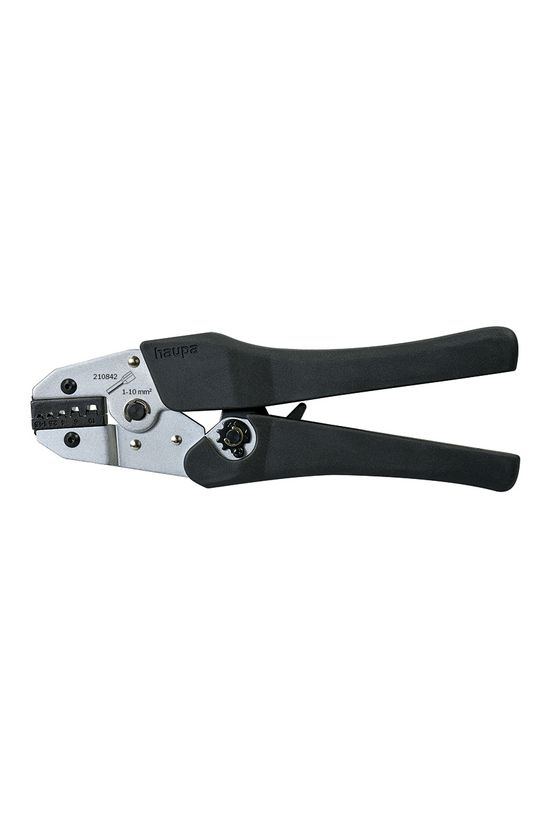 Érvéghüvelyprés 1-10mm2 trapéz-présforma mechanikus Haupa - 210842