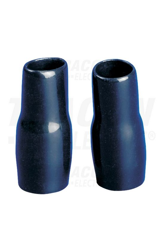 Érvégsaru szigetelőhüvely 16mm2 érhez fekete PVC TRACON - FSZIG16