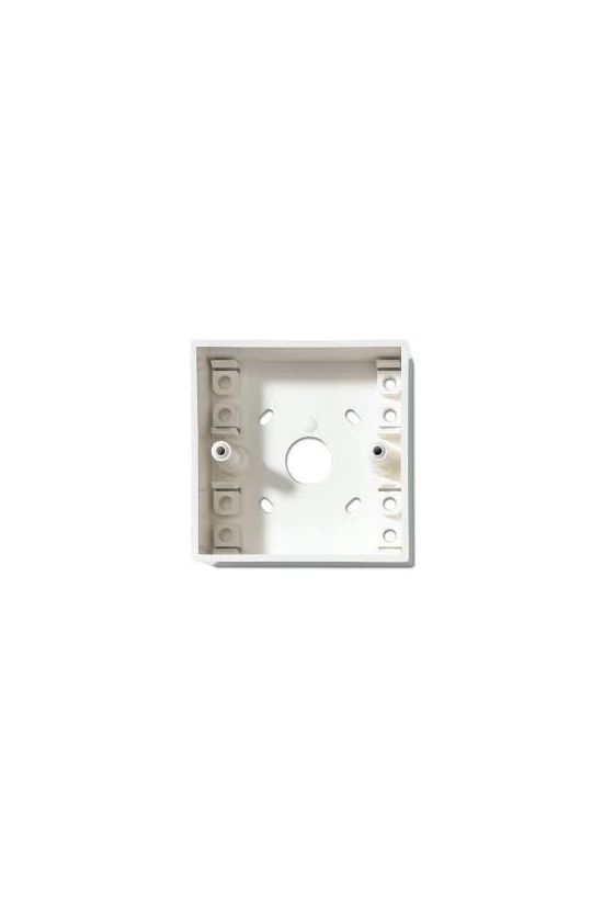 Fali doboz hátsó rész DM7xx kézi jelzésadóhoz  IP24D fehér 88x88x32mm  UTCF - DMN788W