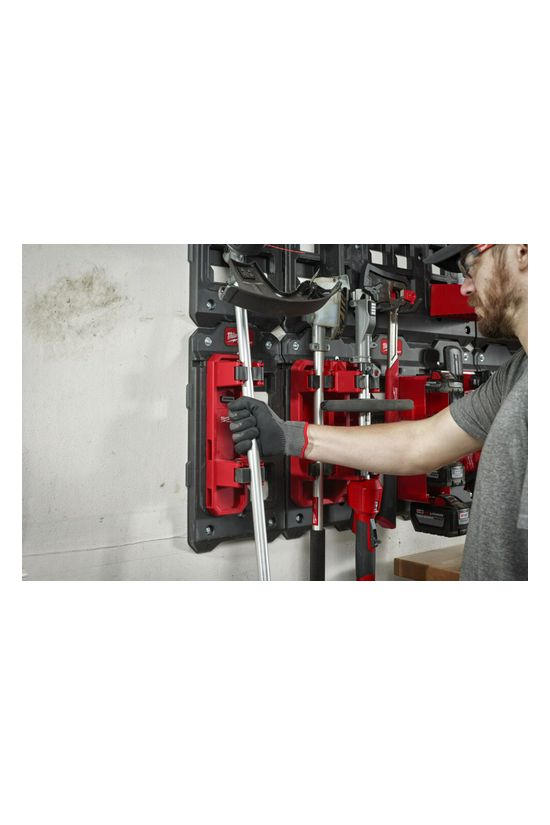 Fali tartó hosszú eszközökhöz 1 befogással max.23kg Packout Milwaukee - 4932493382