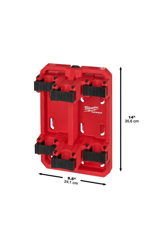 Fali tartó hosszú eszközökhöz max.23kg Packout Milwaukee - 4932480714