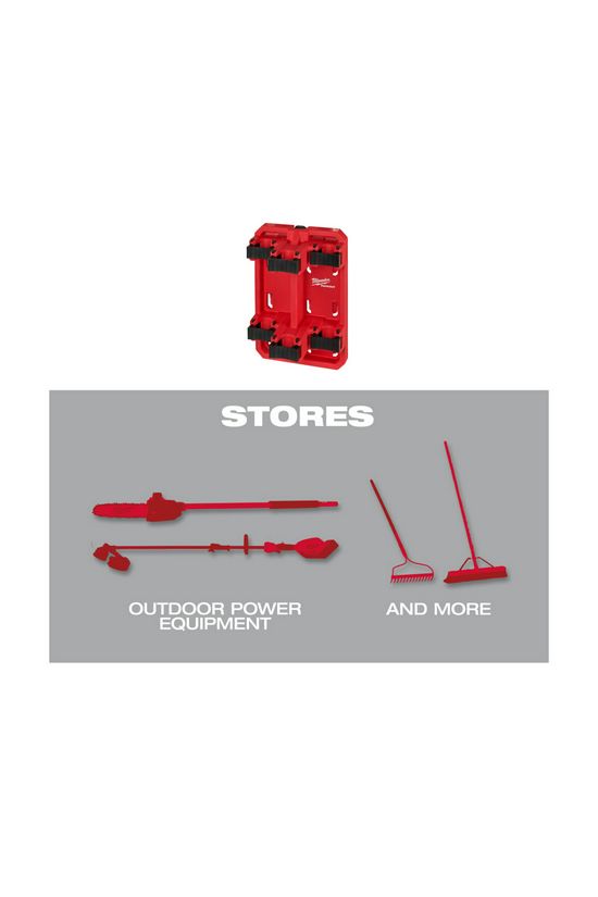 Fali tartó hosszú eszközökhöz max.23kg Packout Milwaukee - 4932480714