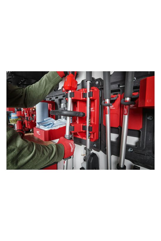 Fali tartó hosszú eszközökhöz max.23kg Packout Milwaukee - 4932480714