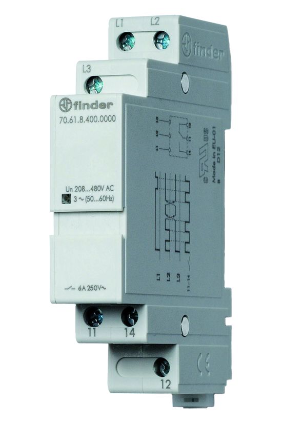 Fázisfigyelő relé 1v fázissorrend-figyelés 70.61.8.400.0000 FINDER - 706184000000