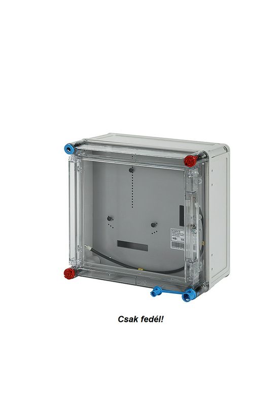 Fedél EON átlátszó 300mmx 300mmx műanyag HB1000-EFED Hensel