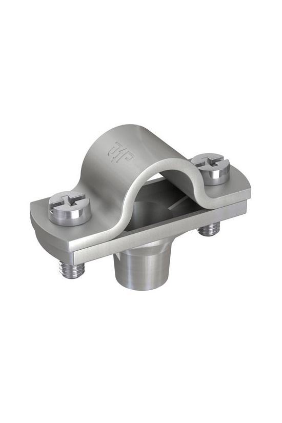 Felfogórúd-tartó csavarbilincs 16mm tűzihorganyzott acél furat M-menet-szerelés J.PRÖPSTER - 110075