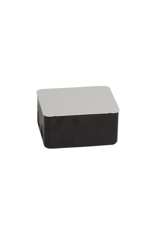 Felnyíló doboz betonpadlóba fém 4M beépíthető téglalap fekete Pop-up LEGRAND - 054001