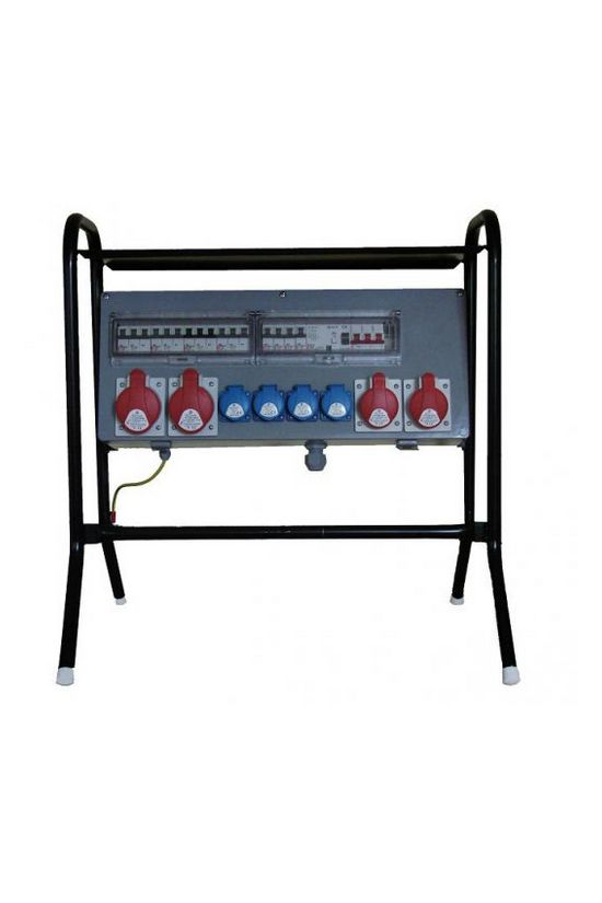 Felvonulási szekrény állványon 4x3P16A/230V 2x5P16A/400V 2x5P32A/400V 80A CSEF 01 Csatári Plast - CSP51021001