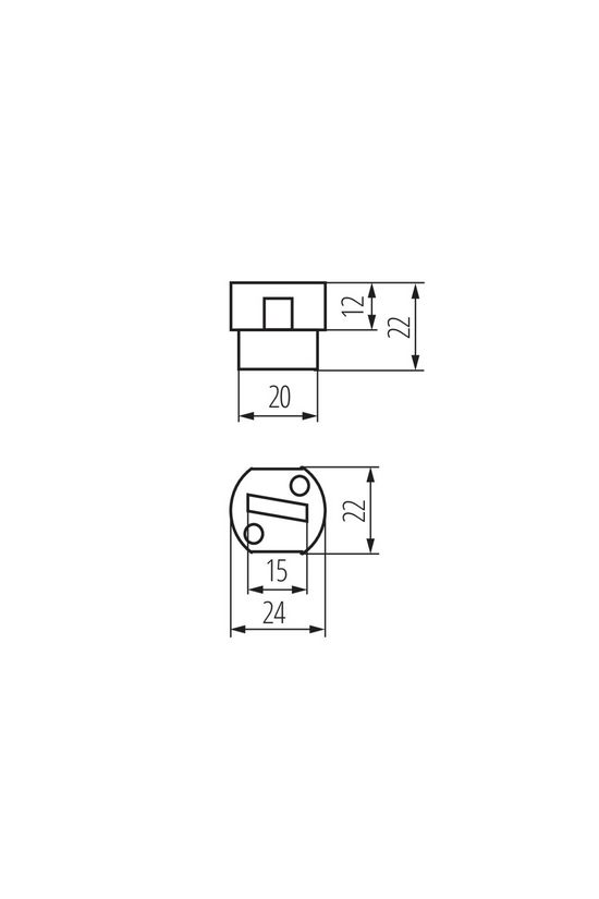 Fémhalogén foglalat vezetékkel 2A G9 beépíthető porcelán szürke csavaros HLDR-G9 KANLUX - 8220