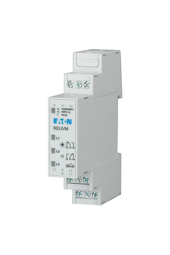 Feszültségcsökkenési relé sorolható 400V AC 1250VA 1TE REUVM EATON - 148598