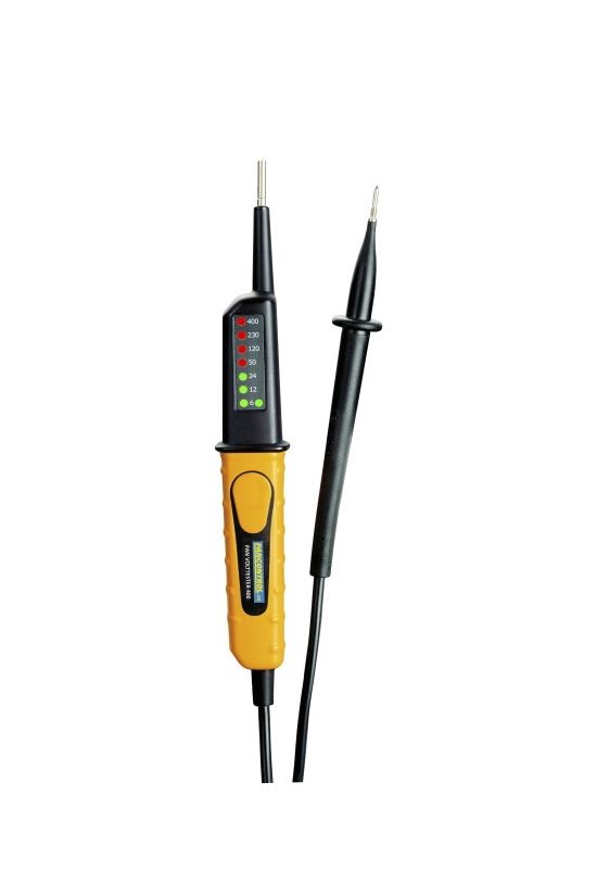 Feszültségvizsgáló 2P-ellenőrzés 6-400V LED-kijelzés PAN Volttester 400 Pancontrol - VOLTTESTER400