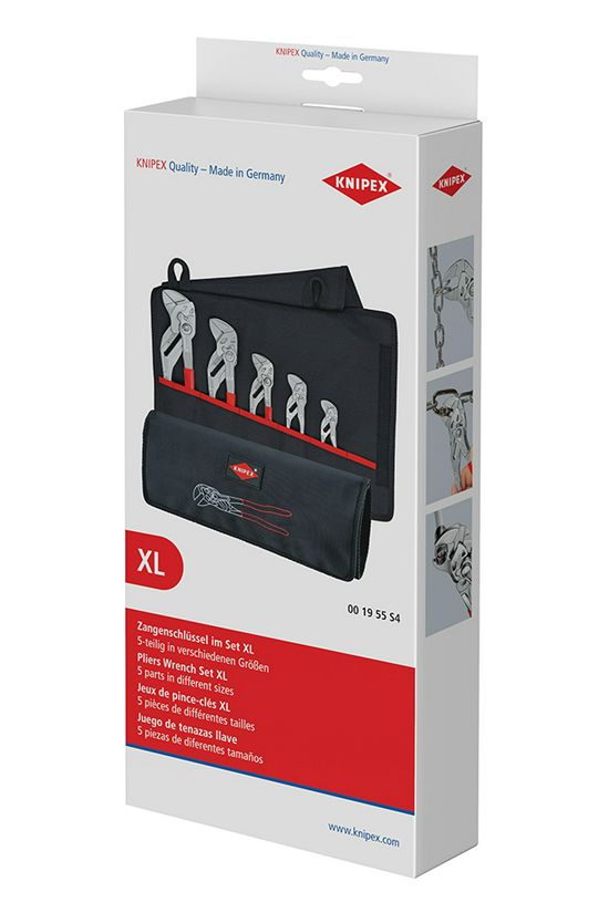 Fogókészlet 5-részes 125-300mm strapabíró szerszámtáska 5-darab KNIPEX - 001955S4