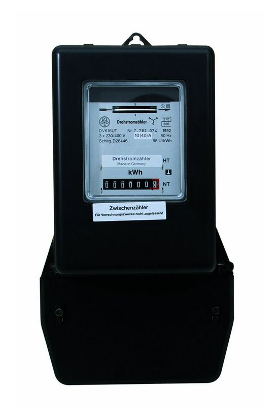 Fogyasztásmérő 3F almérő direkt 40A elektromechanikus 230V 400V/ 4-vezetékes ANCO - 321177