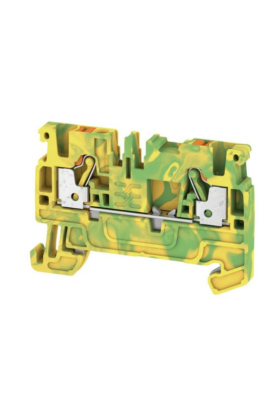 Földelő sorkapocs TS35 1-szintes 0.5-2.5mm2 zöld-sárga dugaszolós A2C 2.5 PE Weidmüller - 1521680000