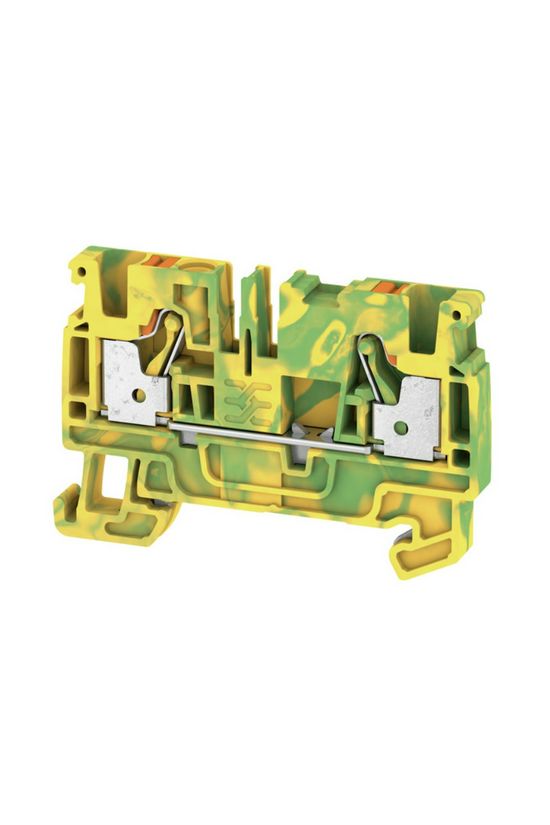 Földelő sorkapocs TS35 1-szintes 0.5-4mm2 zöld-sárga dugaszolós A2C 4 PE Weidmüller - 2051360000