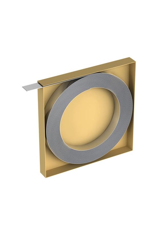 Földelőszalag bilincshez nemesacél V2A 8.8mm2 lapos 22mmx 4mm 25000mm J.PRÖPSTER - 913825