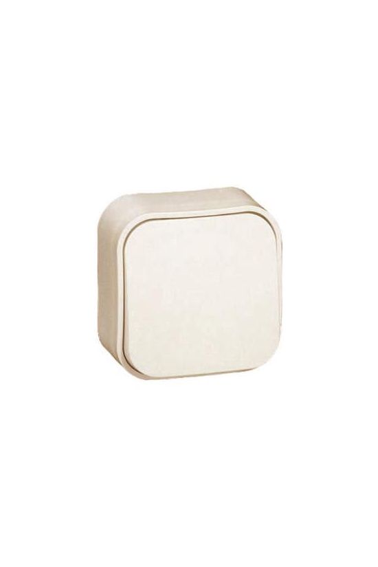 Forix 101 1P kapcsoló betét komplett házban bézs falonkívüli csavaros IP21 1- LEGRAND - 782430