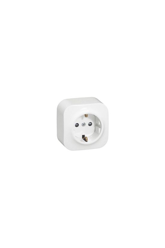 Forix 162 dugalj földelt komplett házban fehér IP20 falonkívüli csavaros LEGRAND - 782411