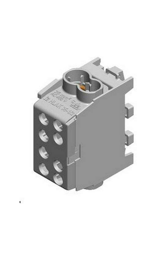 Fővezetéki leágazókapocs 150/125A Cu/Al csavaros szürke 2x35+2x25mm2 HLAK 35 1/2 M2 Pollmann - 2080141