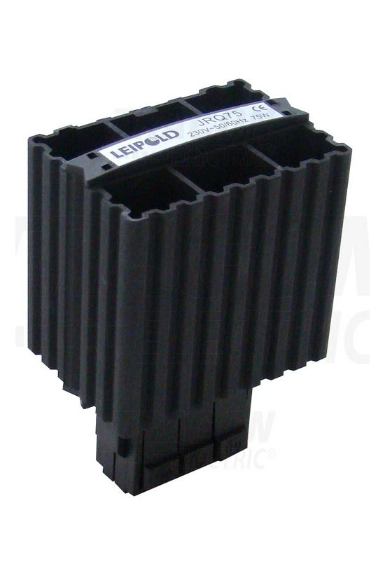 Fűtőegység elosztóba sorolható 75W 120-250V/AC50Hz 120-250V/DC AC/DC TRACON - FE75