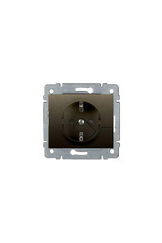 Galea 162 dugalj földelt központi fedlap bronz IP20 süllyesztett csavaros LEGRAND - 771224