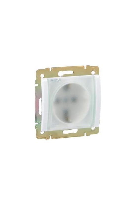 Galea 162 dugalj földelt központi fedlap gyerekzárral fehér IP20 süllyesztett LEGRAND - 771064