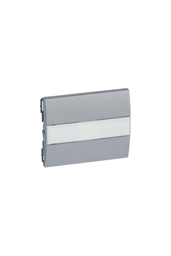 Galea billentyű címketartóval egyes kapcs/nyg.-hoz alumínium üres-jel  címketartós IP21 LEGRAND - 771317